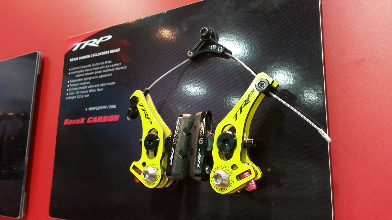 Brake Trp Eurox TRP ReVox Canitlever Brakes Front And Rear Carbon