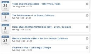 Calendar Agenda View