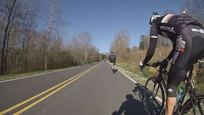JOM at right, K-Dogg about to springboard ahead.