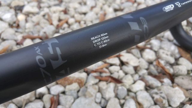easton ec70 ax carbon adventure handlebar review and weight