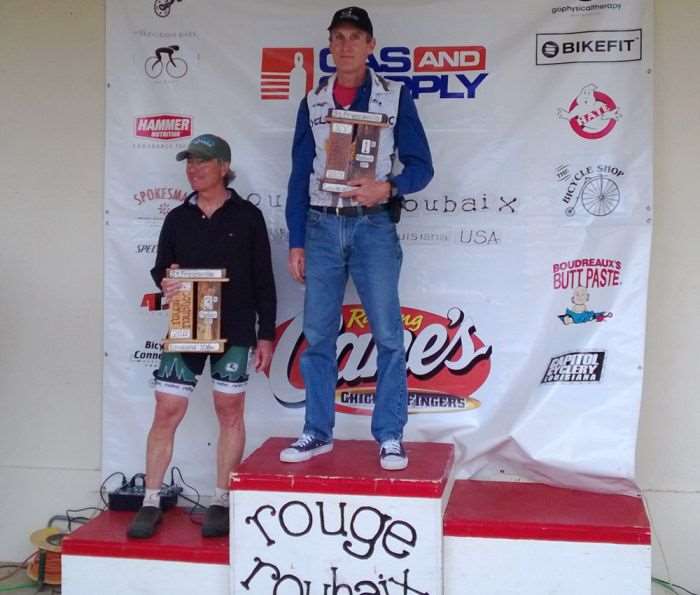 K-Dogg on the top spot of the 55+ podium!