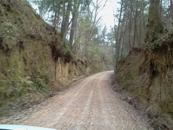 This awaits you at Mile 80. 17% on gravel.