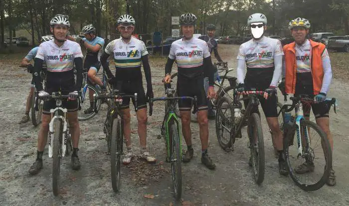 Gravel Cyclist Crew post race.