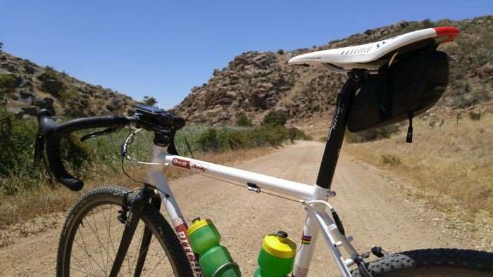 A bike selfie was required. Take note Tom Ritchey.