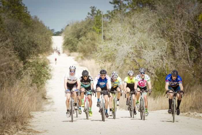 Riders on NE 138 Tce. Photo © Bob Croslin (bobcroslin.com).