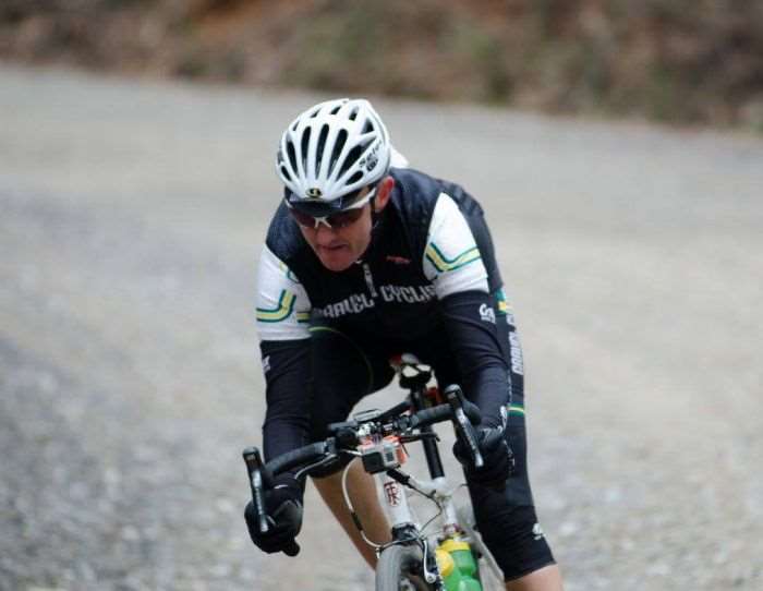 The contrasting descending style of JOM. Photo by Icon Media Asheville.