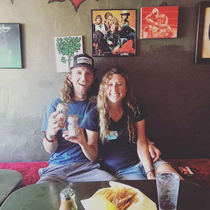 Zander Ault and Heidi Rentz of The Cyclist's Menu.