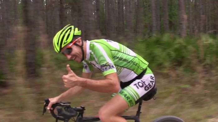 Off the front, thumbs up!