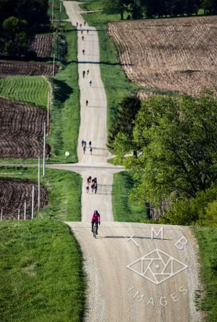 Photo by TMB Images. The roller hills of Almanzo 100.