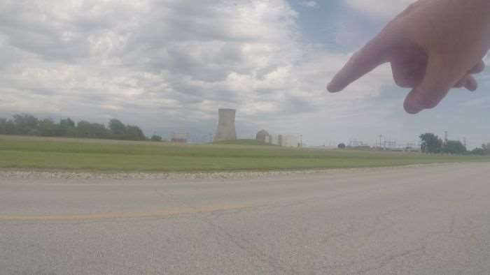 Look mum, it's a nuclear power plant!