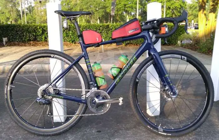 Parlee Chebacco fitted with American Classic Argent Wheels and Revelate bags.