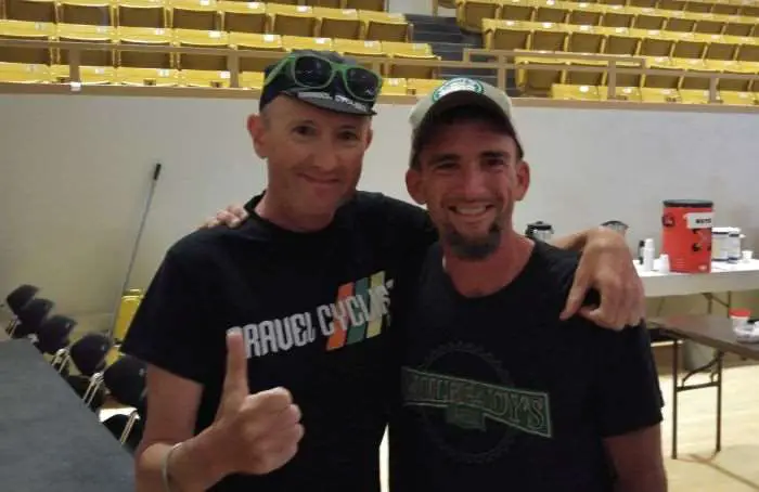 L: The Gravel Cyclist (JOM), R: The Casual Cyclist (Bobby).