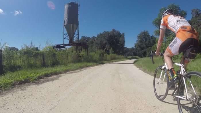 K-Dogg on a sweet dirt and gravel road outside of Gainesville, FL.