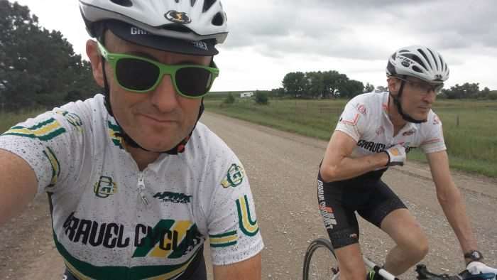 JOM and K-Dogg keeping it real on gravel of Nebraska.