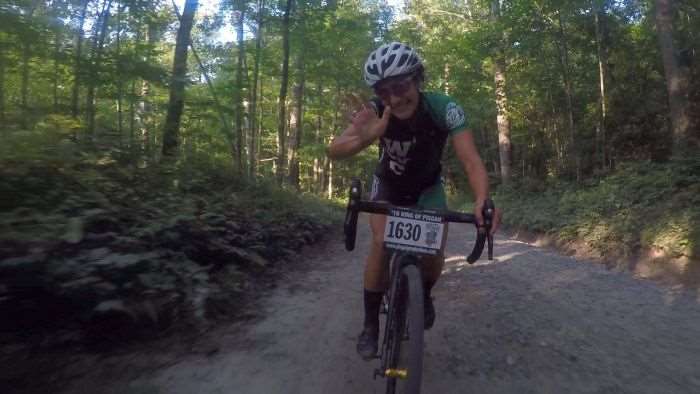 Nina Otter is a strong cyclist and cool lady.