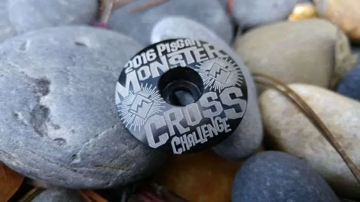 All finishers received this sweet top cap. Nice work Eric!