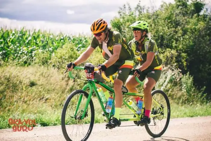 Jay and Tracey at 2016 Gravel Worlds. Photo by Gravel Guru.