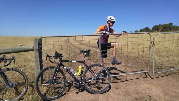 Sometimes you have to climb a fence.