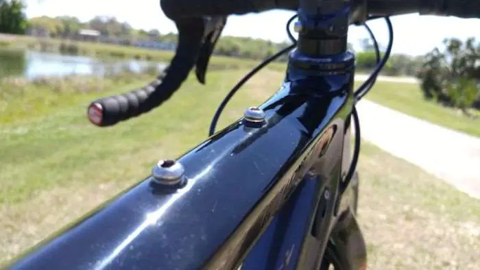 top tube water bottle