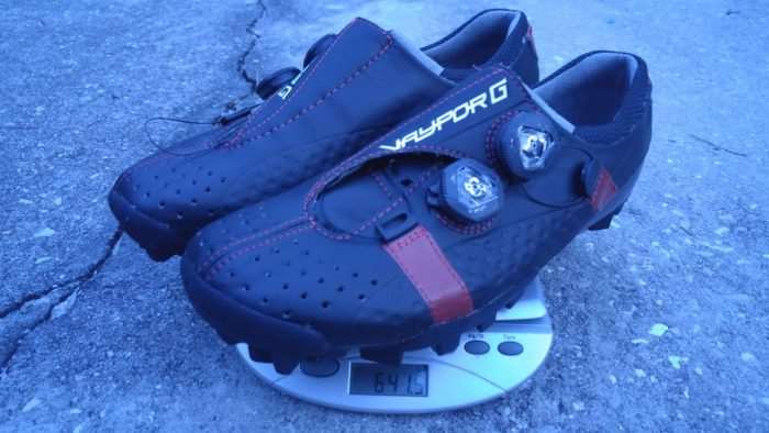 bont vaypor g shoe review and weight