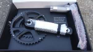 fsa sl-k modular bb386evo crankset review and weights