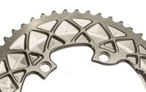 absolute black sub-compact chainrings and weights