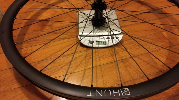 Hunt 30Carbon Gravel Disc Wheelset Review and Weight