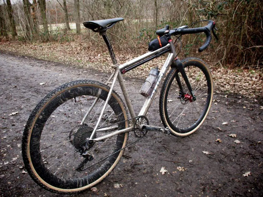 titanium gravel frameset