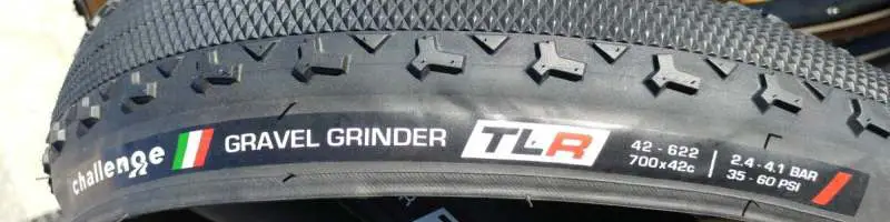 Feature Challenge Tubeless Gravel Tire and Prototype 700c x