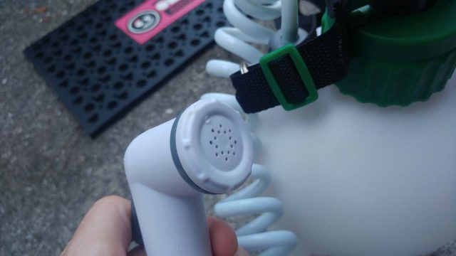 on track portable shower review