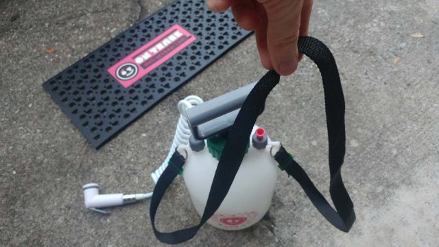 on track portable shower review