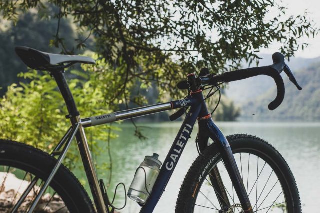 cicli galetti stainless steel gravel bike