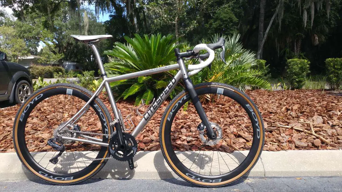 light gravel bike