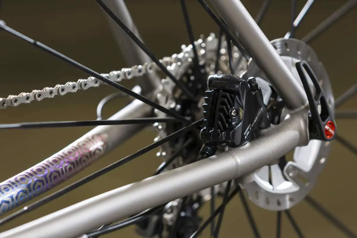 moots titanium gravel bike