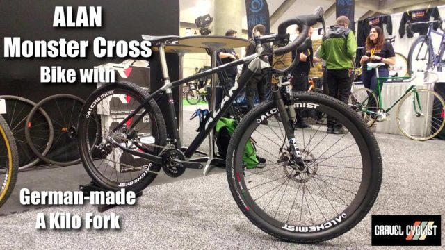 alan xtreme gravel scandium monster cross bike