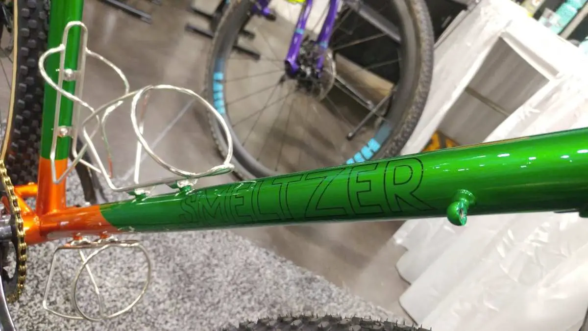 NAHBS 2019 Smeltzer Bikes Steel Gravel Bike & Son Dynamo Hub Gravel