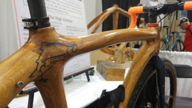 celilo cycles wooden gravel bike