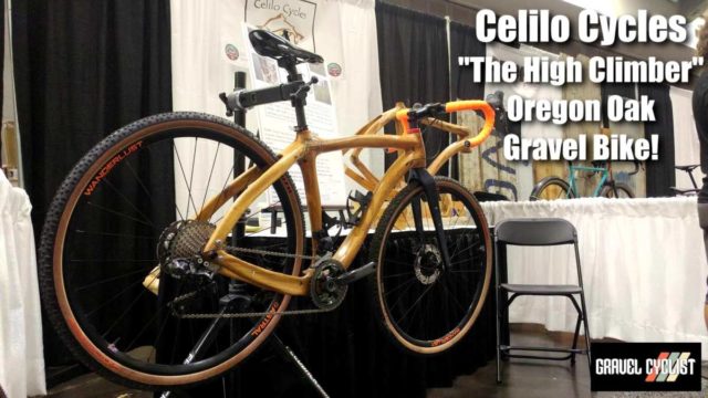 celilo cycles wooden gravel bike