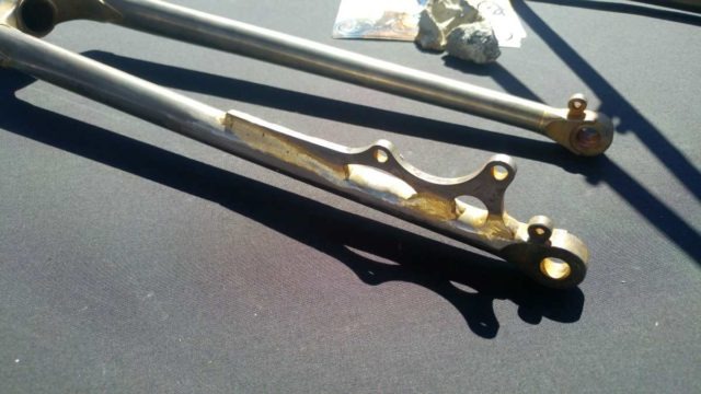 magic cycle werks esker allroad frame and fork