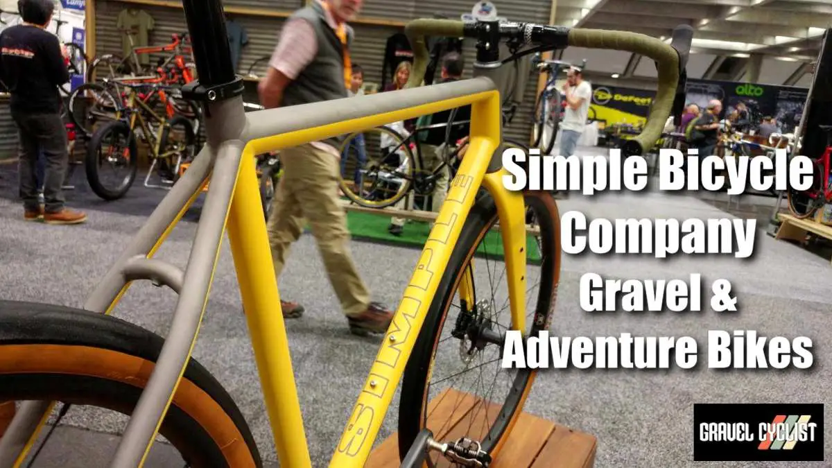 NAHBS 2019 Simple Bicycle Company Gravel Adventure Bikes