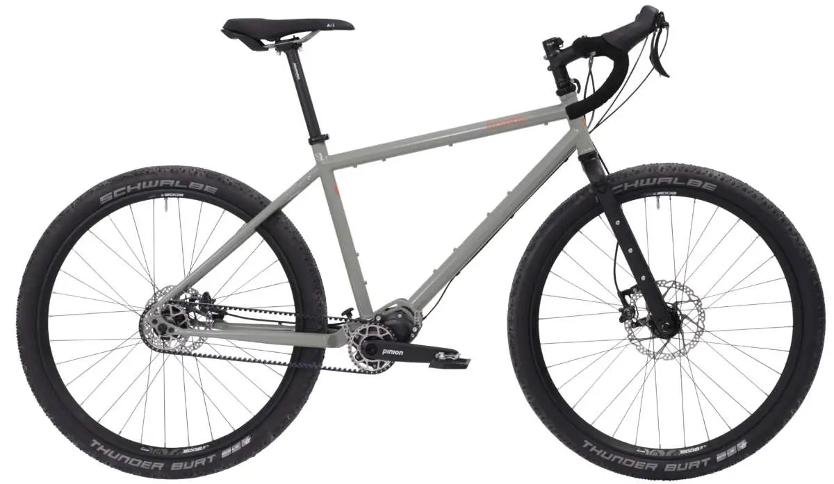 Belt drive drop bar bike clearance