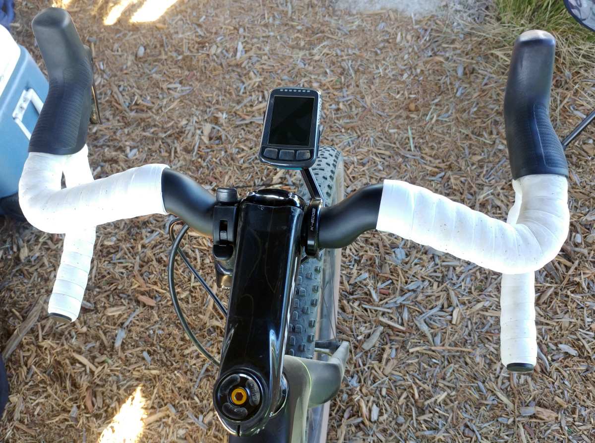 gravel bars on road bike