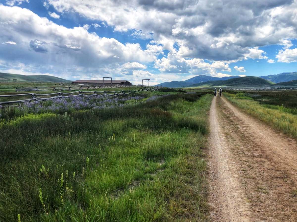 The Gravel Roads & Trails of Park City, Utah by Ted Hollander