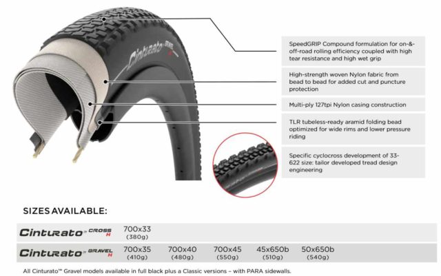 pirelli cinturato gravel tires