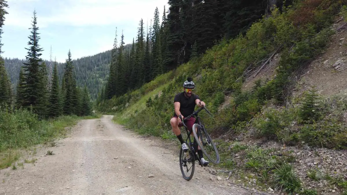 riding gravel bikes in montana