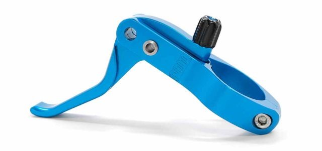 paul components anodized blue parts