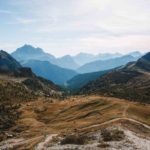 gravel cycling in the dolomites mountains