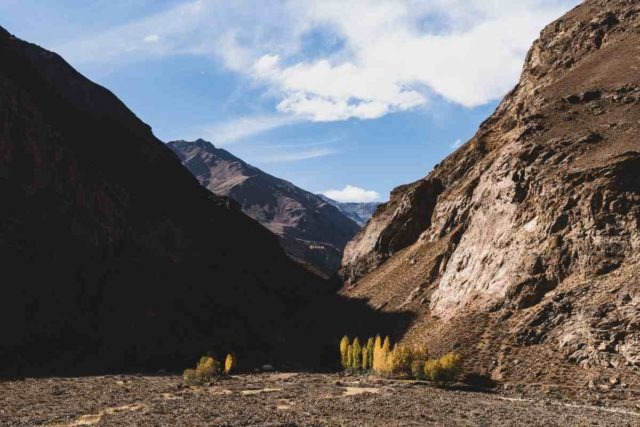gravel cycling in Tajikistan