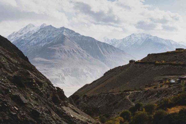 gravel cycling in Tajikistan