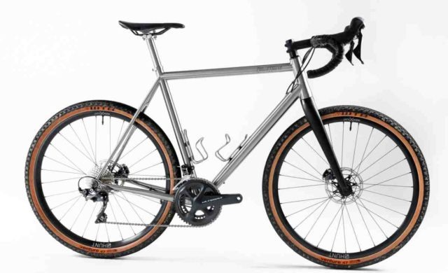 black heart bike company titanium gravel bike